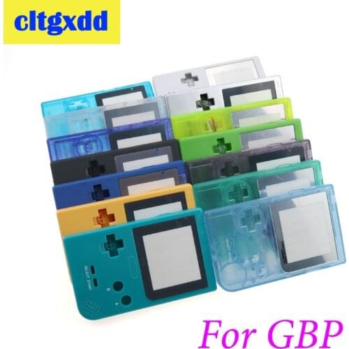 Cltgxdd Full Case Cover Housing Shell For Gameboy Pocket Game Console For GBP Game Machine Shell Case with Buttons Kit
