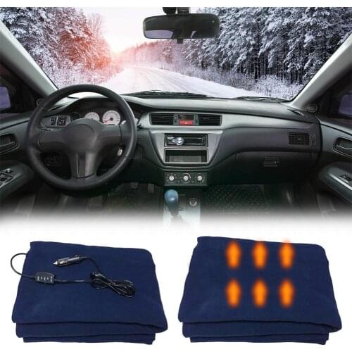 Car Electric Blanket 12V Heating Blanket Energy Saving Warm Electric Blanket For Winter Warm145*110cm Car Heating Blanket