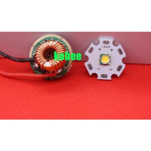 CREE XML2 LED XM-L2 T6 U2 10W WHITE Neutral White Warm White LED Emitter 20MM Cooper PCB+Input 12V LED driver