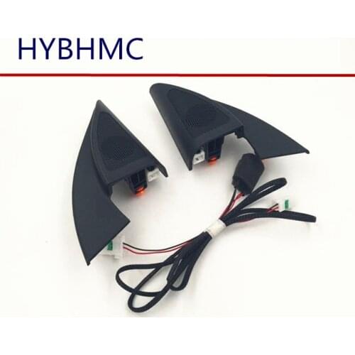For kia RIO 2017 K2 triangle head tweeter speakers car tweeter audio trumpet speakers tweeter with wire