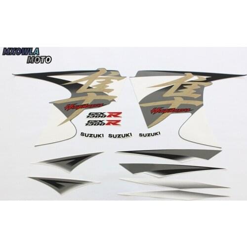 For HayabusaGSX1300R 08-14years Motorcycle Fuel Tank Sticker Warning Label Full 3M car sticker 3 colors