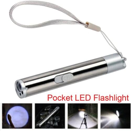 Mini Pocket Flashlight Penlight LED Strong Light Torch Flashlight Portable High Spot Emergency Pocket Pen Light Torch