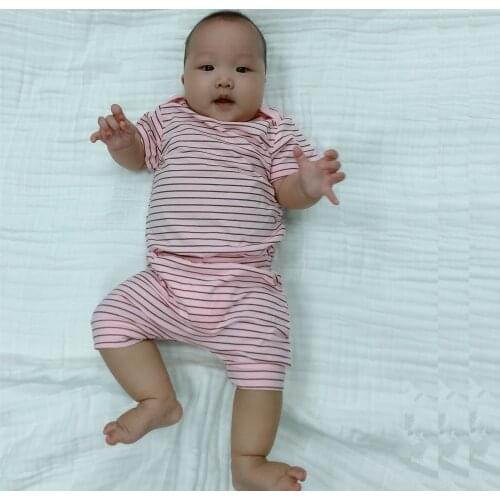 Seartist Girl Boy Summer Clothing Set Newborn 2Pcs Suits Shorts+T Shirt Baby Striped Set Baby Boy Girl Clothes 2021 New 40