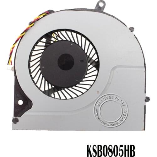 Laptop CPU cooling cooler fan For Toshiba Satellite P50-AST2NX2 P50-AST3NX2 P50-AST3NX3 P50 S50 S55 S55t KSB0805HB CL1X