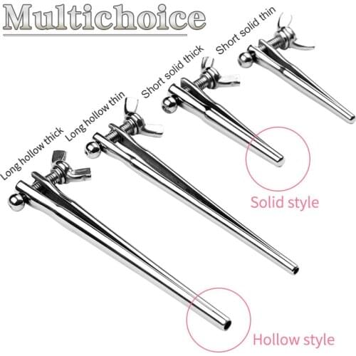Bdsm Urethral Catheter Penis Plug Metal Dilator Stainless Steel Urethral Sounding Toys For Men Uretral Stimulator Cock Sounds
