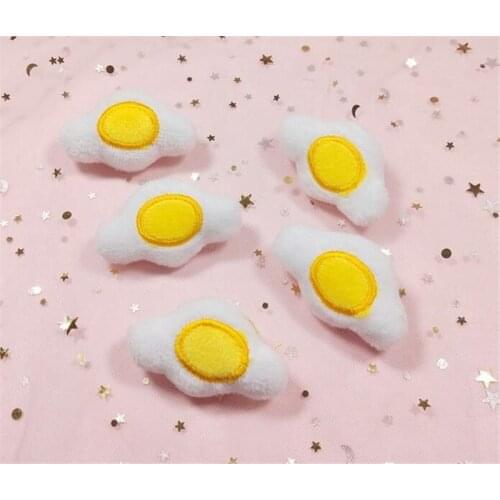 Lolita Cute poached egg brooch sweet girl bag costume Accessories B1266