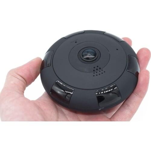 HD1080P WiFi Mini Panoramic Camera 360 Degree Fisheye Camera Video Storage 64GB Remote IR-CUT Audio-in
