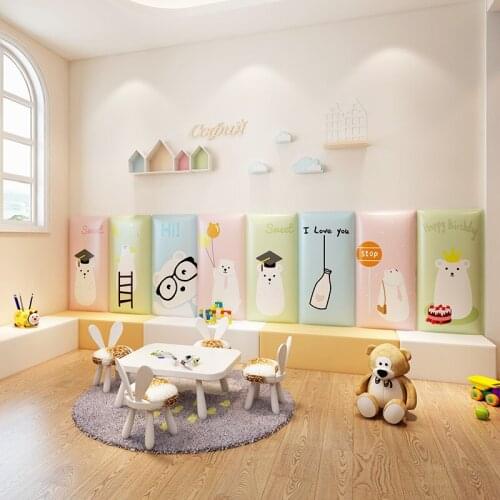 Childrens Room School Anti-collision Wall Stickers Soft Surrounding Baby Anti-collision Retaining Wall Stickers Wall Background