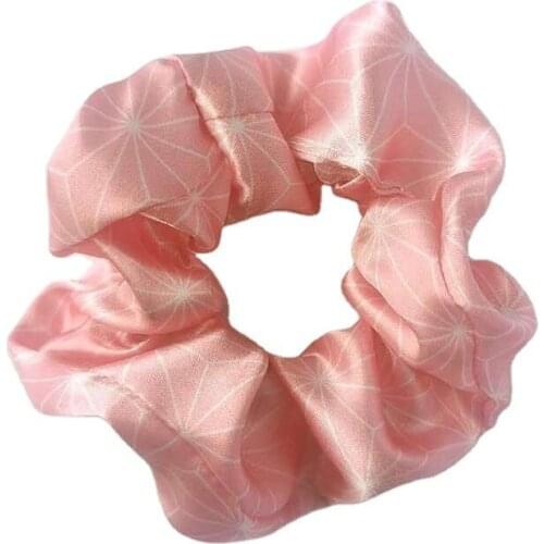 New Popular Japan Korea Hair Tie Demon Slayers Blade Large Intestine Hair Tie Headband Retail and Wholesale for Women