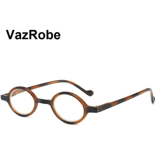 Oval Glasses Frame Men Women Small Nerd Eyeglasses Man Vintage Tortoise Optic Spectacles for Prescription Spring Hinge