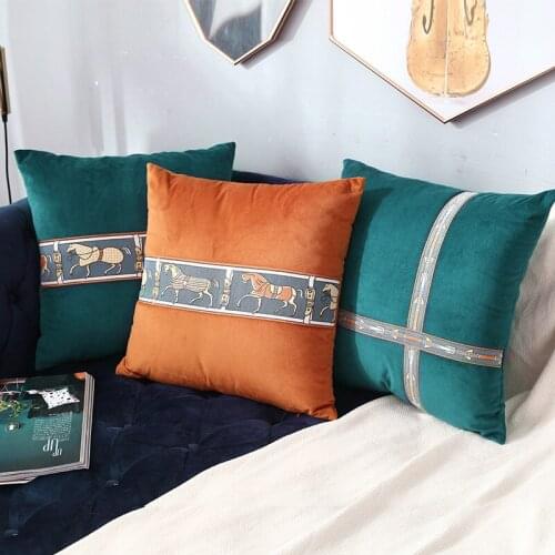 Luxury Pillowcase Dutch Fleece Sofa Decorative Pillow Case 30x50cm 45x 45cm Throw Pillow Cover Home Cushion Cover Drop Shipping