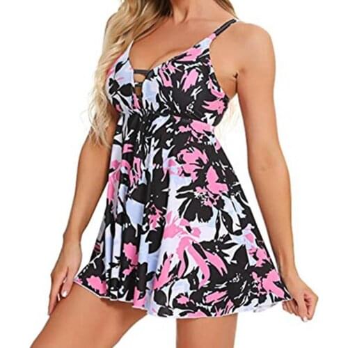 Sexy Women Bikinis Two pieces Set Push Up Padded Top Printing Tummy Control Boyshorts Bathing Swimsuit Summer Beach Swimwear