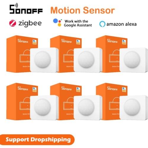 SONOFF SNZB-03 Zigbee 3.0 Motion Sensor Detector Smart Control Via eWeLink ZBBridge Required Work With Alexa Google Home