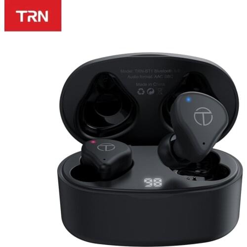 TRN BT1 TWS 5.0 Bluetooth Earphone True wireless Double Earphone In-Ear HIFI Headphone for Games