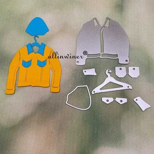Jacket Clothes Metal Cutting Dies Stencils Die Cut for DIY Scrapbooking Album Paper Card Embossing