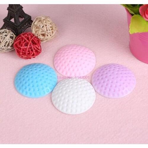 2000pcs Wall Thickening Mute Door Stick Golf Styling Rubber Fender Handle Door Lock Protective Pad Protection Home Wall Stickers