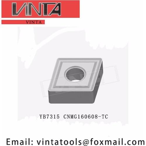 Free shipping high quality 10pcs/lots YB7315 CNMG160608-TC cnc carbide turning inserts