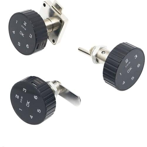 Keyless Digital Password Code Number Electric Cabinet Drawer Mail Box Lock Built-in Rechargeable Battery