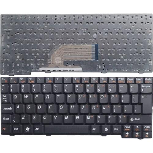 GZEELE New US English keyboard For Lenovo IdeaPad S10-2 S10-2C S10-3 S10-3C S11 20027 black White color QWERTY