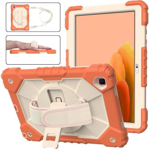 Heavy Duty 2 in 1 Hybrid Rugged Silicon Protector For Samsung Galaxy Tab A7 10.4 inch Baby Safe Tablet Case for SM-T500 SM-T505