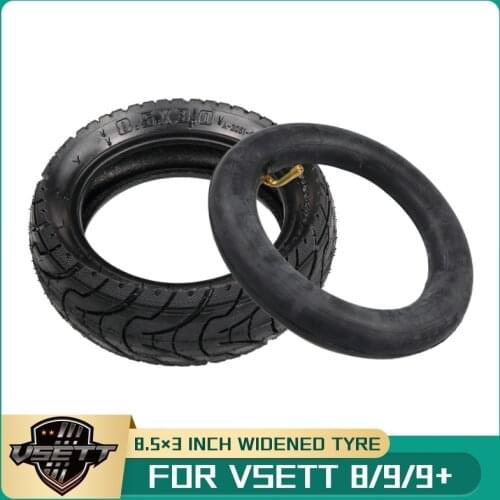 8.5x3 Inch Pneumatic Tire & Inner Tube for Electric Scooter VSETT 8 9 9+ Z8 PRO 8.5 Inch Widened City Road Inflatable Tyre
