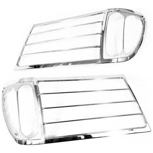 Chrome Styling Head Light Cover for Toyota Land Cruiser FJ100 98-05