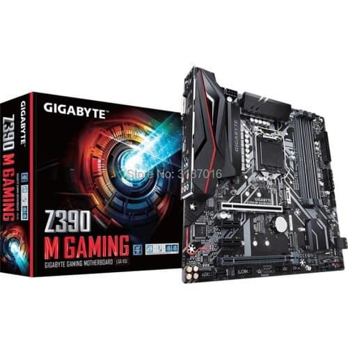 For Gigabyte GA-Z390 M GAMING Original Desktop Z390 M GAMING Motherboard LGA 1151 DDR4 USB3.0 SATA M.2