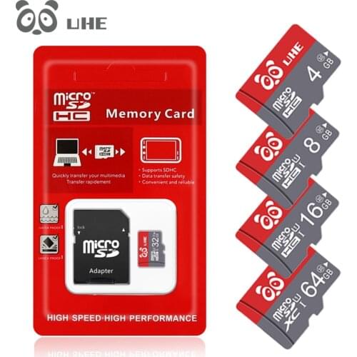 Micro Sd 64GB 32GB Memory Cards 16GB TF Card 8GB 4GB Microsd SDXC Cartao De Memoria for Phone Tablet Camera