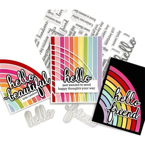 Deguang metal cutting and pasting Book DIY embossing paper process album card punching art creativity 3D arc frame 2020 NEW