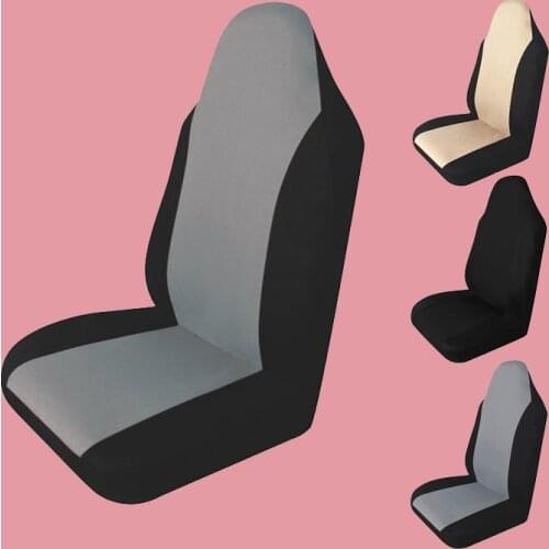 AUTOTOUTH Car Front Seat Cover Car Seat Cover Interior Set a Variety Of Colors Available Beige /Gray/Black For Alfa Romeo 159
