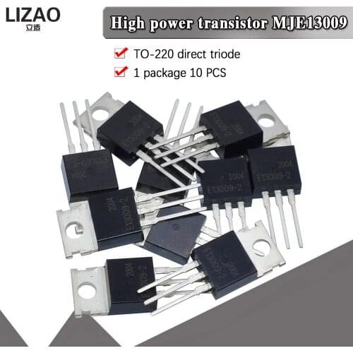 MJE13009 FJP13009 J13009 13009 TO-220 Crystal triode High Voltage Fast-Switching NPN Power Transistor