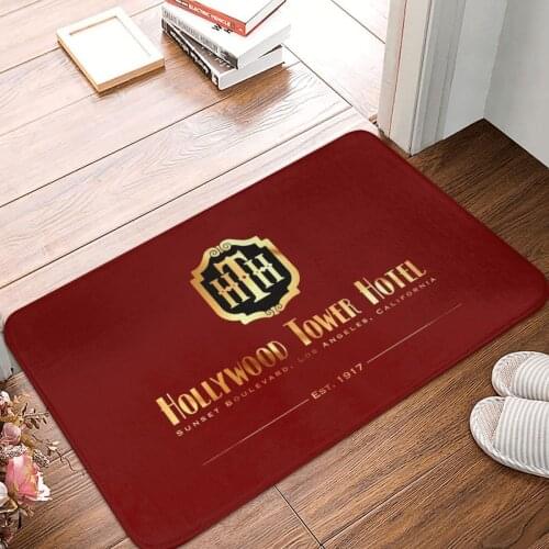 HTH 2 Doormat Carpet Mat Rug Polyester Anti-slip Floor Decor Bath Bathroom Kitchen Bedroom 40*60