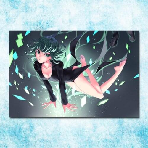 One Punch Man Hot Anime Game Silk Canvas Poster 13x20 32x48 Inch Pictures For Room Decor Gift-1