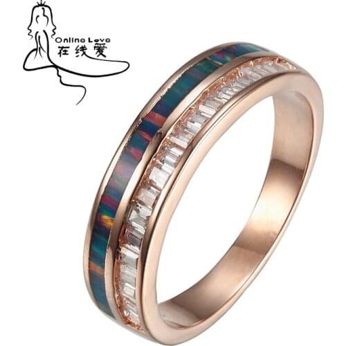 Женские золотые кольца ONLINELOVE China At AliExpress