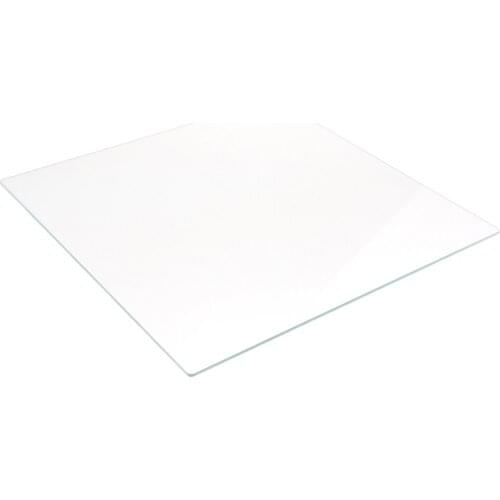 Prettyia 3D Printer Tempered Glass Plate Heat Bed 410x410mm for CR10 S4