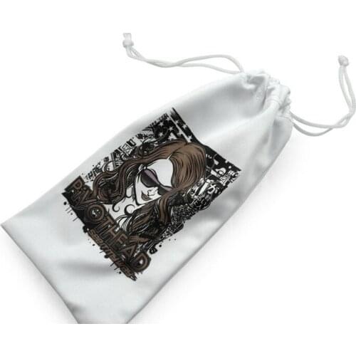 50pcs/lot sublimation blank drawstring storage bags Purses high quality hot transfer diy custom consumables 9*17cm new styles