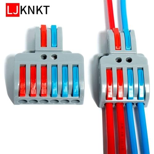 Wire Connector Mini Fast Universal Wiring Electrical Cable Conector LED Lamp Push Conductor In Terminal Block LT-623 422 Splic