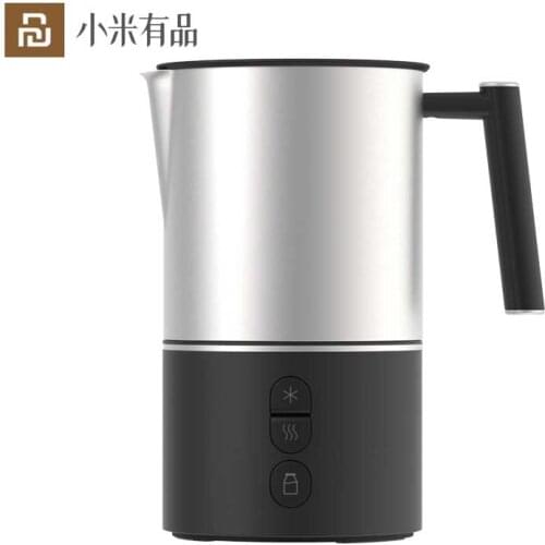 Youpin Electric Milk Frother Bubble Coffee DIY Machine 220V Cappuccino Hot Chocolate Milk Heater Kettle Insulated Kitchen Smart