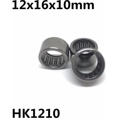10pcs HK1210 12x16x10 mm 57941/14 Bearing Shell Type Needle Roller Bearings High Quality HK050909