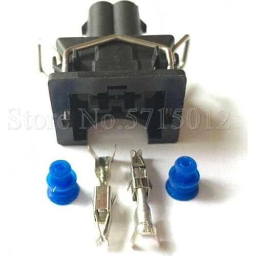 2 Hole 829441-1 037 906 240 Female Automotive EV1 Fuel Injector Nozzle Waterproof Plug