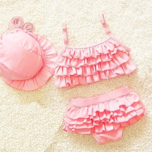 Kids Swimwear 3pcs Girl Bikini Suits 2020 Summer Girls Swimsuit Swimming Beach Wear Swimwear for Girls Swim Wear