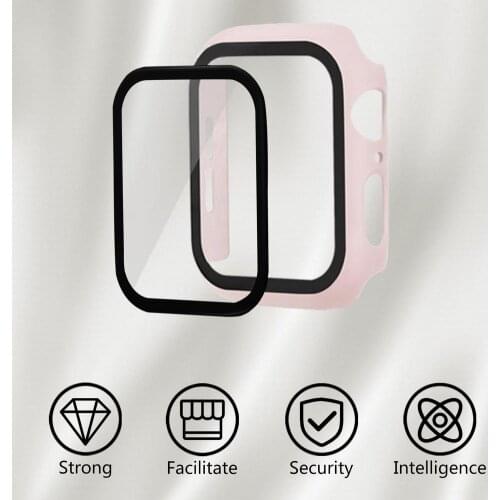 360 Slim Watch Protective Case For Apple Watch Case 6 SE Universal IWatch 4 3 44MM 40MM Soft Transparent TPU Screen Protector