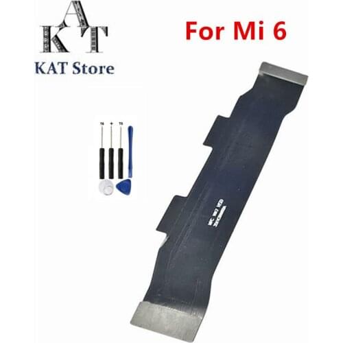 5PCS For Xiaomi Mi6 Mi 6 Main Flex Motherboard LCD Display Connector Flex Ribbon Cable Ribbon Replacement Parts