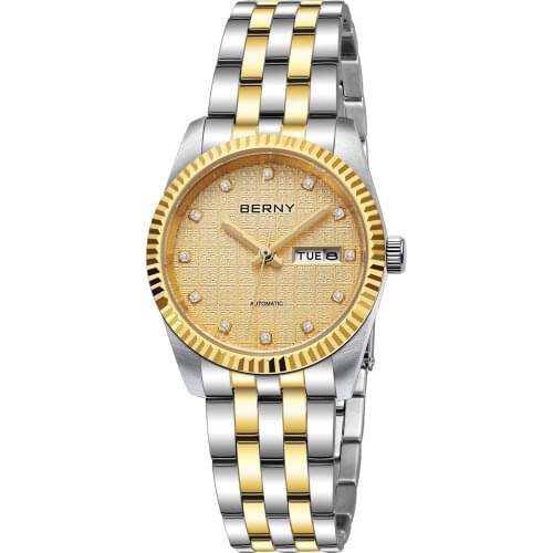 Женские механические часы BERNY China At AliExpress