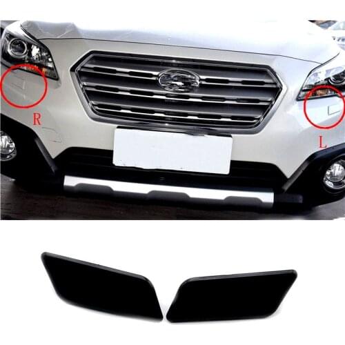 For Subaru Outback BN 2016 2017 Headlight Washer Nozzle Cover head light Water Spray Cover 86636AL080V2