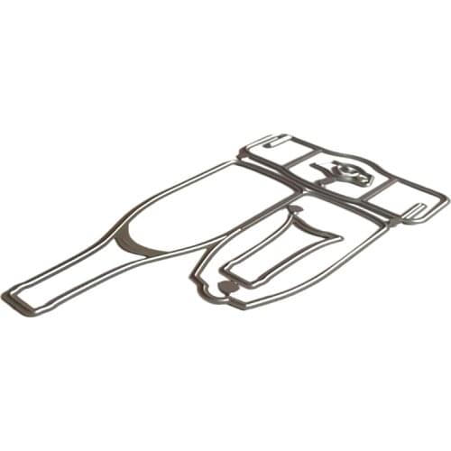 E56C Wine Bottle Set Carbon Steel Cutting Dies DIY Scrapbooking Photo Album Embossing