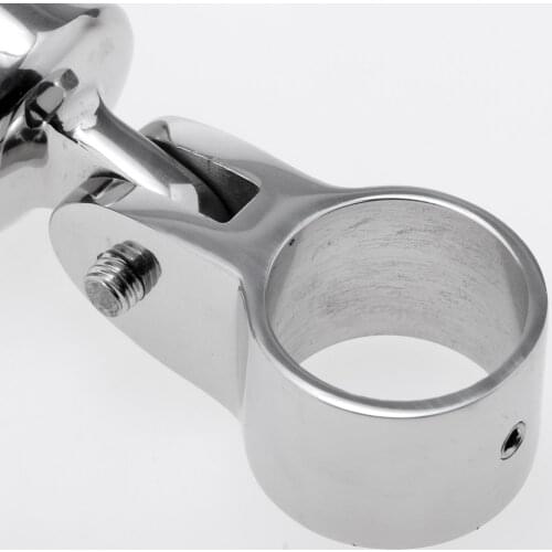 Marine Bimini Fittings Top Cap Eye End Deck Hinge 316 Stainless Steel 32mm