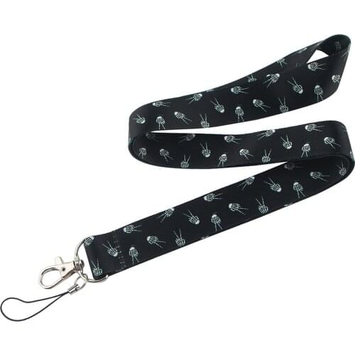 JF534 Hands Cute Neck Strap Lanyard for Key ID Card Gym Cell Phone Straps USB Badge Holder DIY Neck Strap Hang Rope