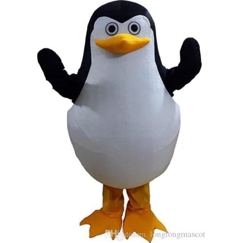 Mascot madagascar penguins mascot costume cartoon character mascotte fancy dress carnival