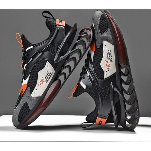 Sneakers Men Blade Running Shoes Shockproof Breathable Male Sports Shoes Platform Walking Shoes Zapatillas Hombre
